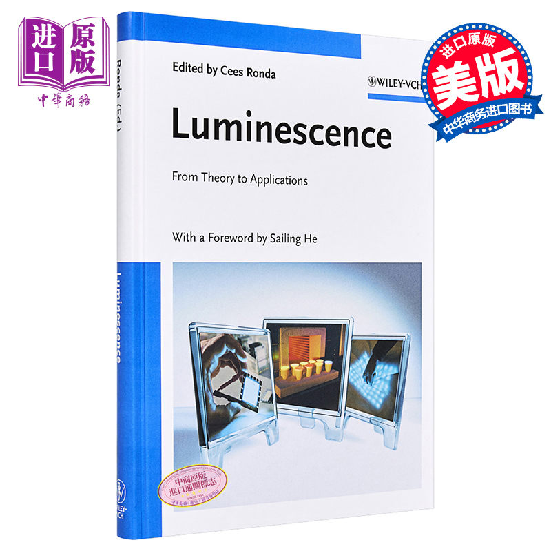 现货 冷发光 从理论到应用 Luminescence From Theory to Applications 英文原版 Cornelis Ronda【中商原版】Wiley 冷体辐射