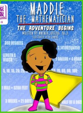 海外直订Maddie the Mathematician: The Adventure Begins 数学家曼迪：冒险开始了