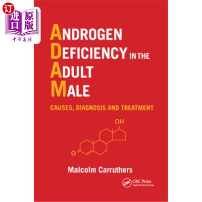 海外直订医药图书Androgen Deficiency in the Adult Male: Causes, Diagnosis and Treatment 成年男性雄激素缺乏:原因、诊