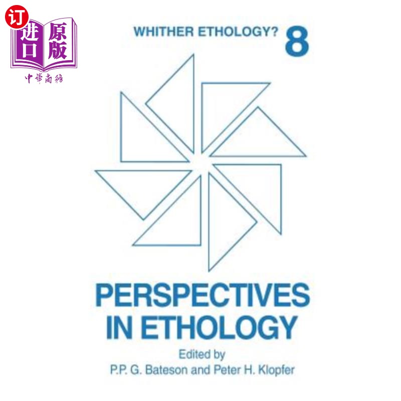 海外直订Perspectives in Ethology 动物行为学观点