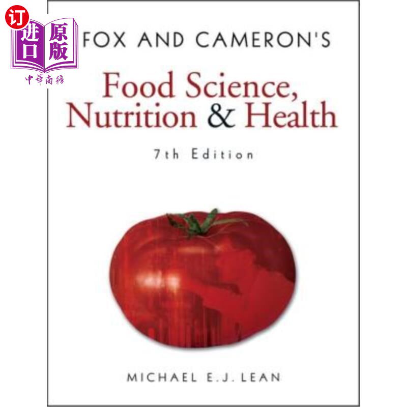 海外直订医药图书Fox and Cameron's Food Science, Nutrition & Health 福克斯和卡梅伦的食品科学,营养和健康