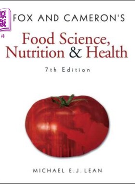 海外直订医药图书Fox and Cameron's Food Science, Nutrition & Health 福克斯和卡梅伦的食品科学，营养和健康