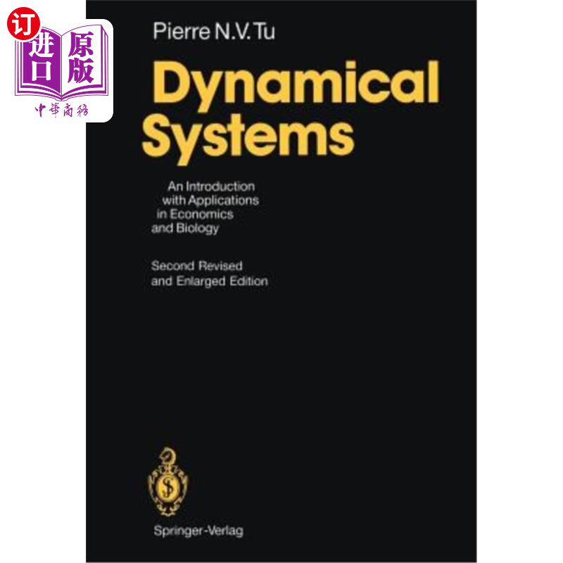 海外直订Dynamical Systems: An Introduction with Applications in Economics and Biology 动力系统:经济学和生物学应用导