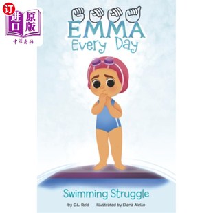 海外直订Swimming Struggle 游泳的斗争