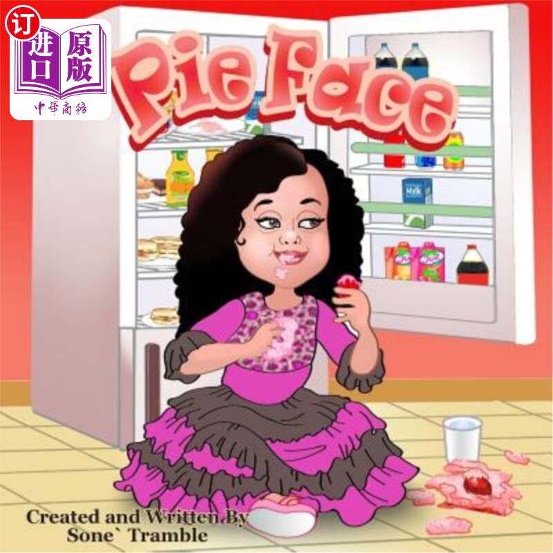 海外直订Pie Face: Yummy Face Kids Book Series 馅饼脸:美味脸儿童系列书