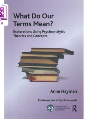 海外直订What Do Our Terms Mean? 我们的术语是什么意思?