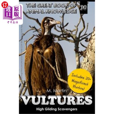 海外直订Vultures: High Gliding Scavengers 秃鹫：高滑翔食腐动物
