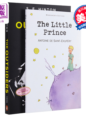 青少年经典读物 局外人 小王子 Teen Classics The Outsider The Little Prince 英文原版 Saint Exupery【中商原版】