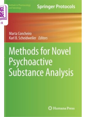海外直订医药图书Methods for Novel Psychoactive Substance Analysis 新型精神活性物质分析方法