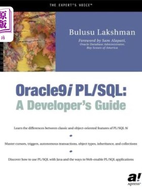 海外直订Oracle9i Pl/SQL: A Developer's Guide Oracle9i Pl/SQL：开发人员指南