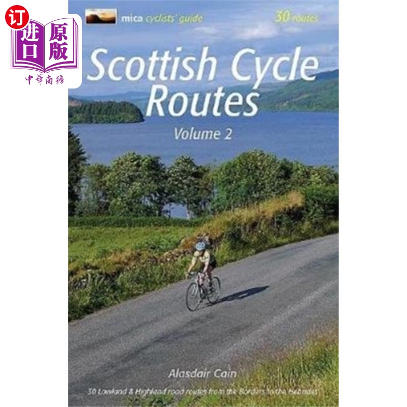 海外直订Scottish Cycle Routes Volume 2 苏格兰自行车路线卷二