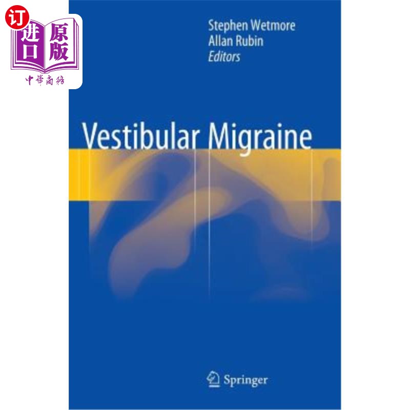 海外直订医药图书Vestibular Migraine 前庭偏头痛
