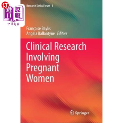海外直订医药图书Clinical Research Involving Pregnant Women 涉及孕妇的临床研究
