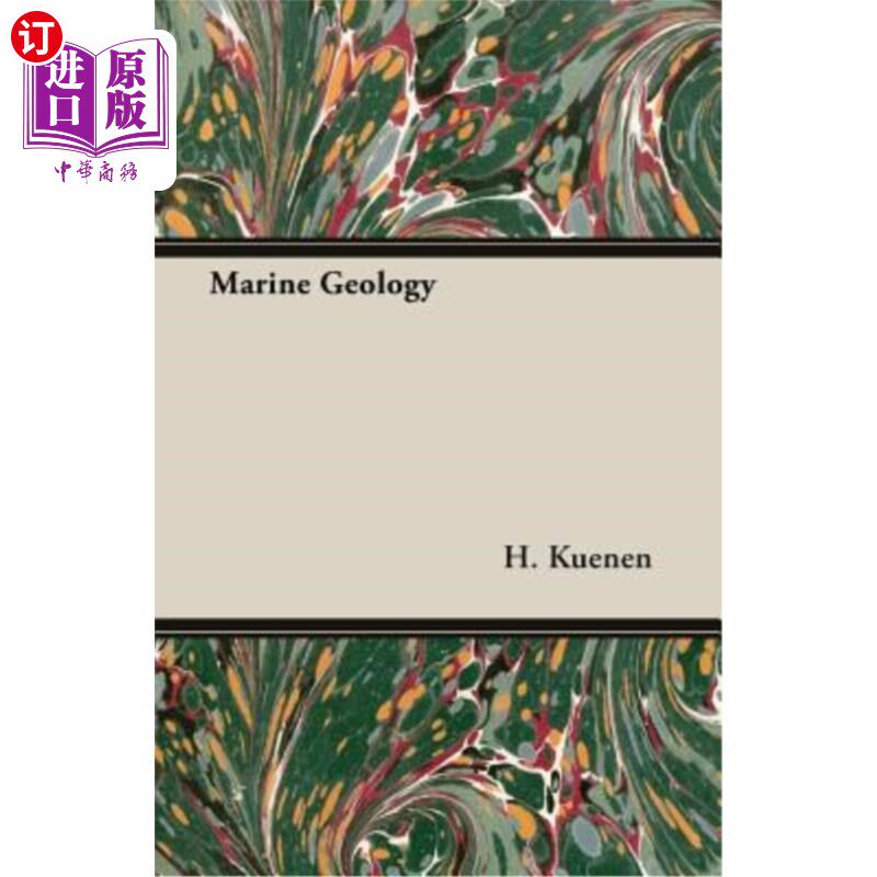海外直订Marine Geology 海洋地质学