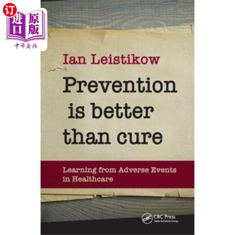 海外直订Prevention is Better than Cure 预防胜于治疗