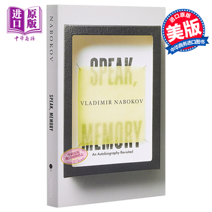 Nabokov 英文原版 记忆 Memory 中商原版 Speak 纳博科夫：说吧