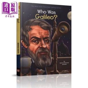 Was 人物传记 中商原版 谁是伽利略 Who 儿童科普文学 12岁 英文原版 Galileo was系列 中小学生读物 现货