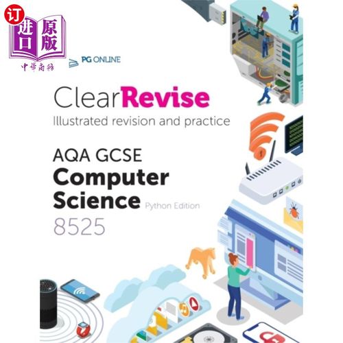 海外直订ClearRevise AQA GCSE Computer Science 8525 ClearRevise AQA GCSE计算机科学8525