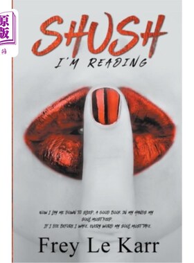 海外直订Shush, I'm Reading 嘘,我阅读