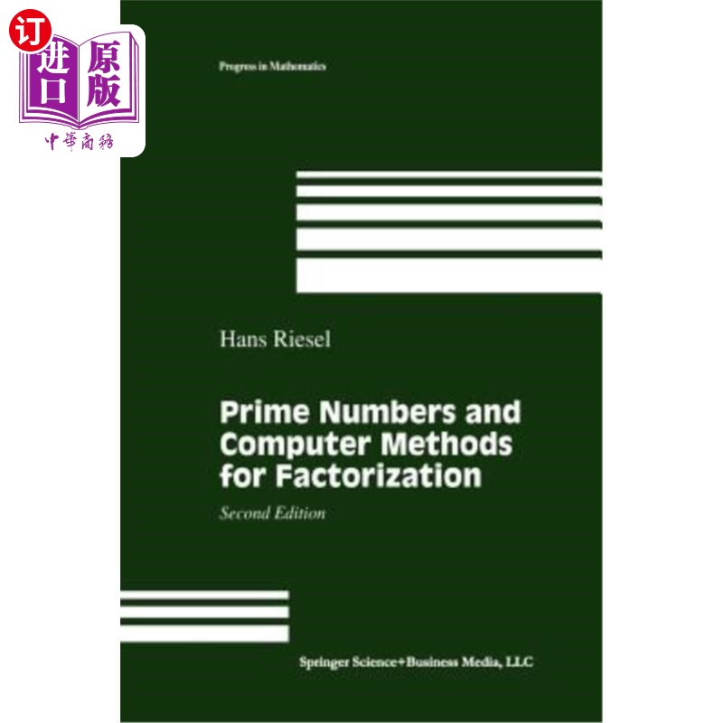 海外直订Prime Numbers and Computer Methods for Factorization 素数与因式分解的计算机方法