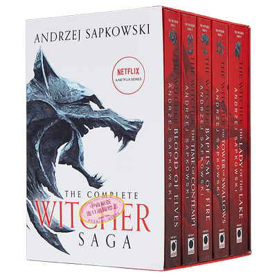 现货猎魔人1-5本套英文原版