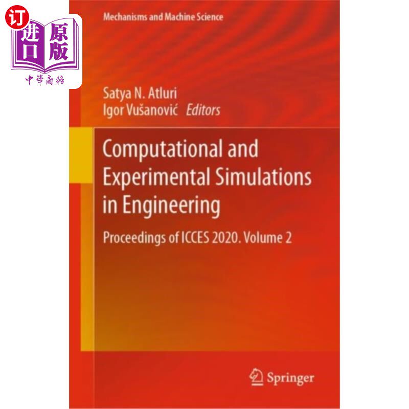 海外直订Computational and Experimental Simulations in En... 工程中的计算与实验模拟