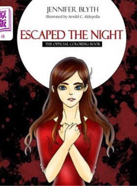 海外直订Escaped the Night: The Official Coloring Book 逃过一晚：官方彩绘书