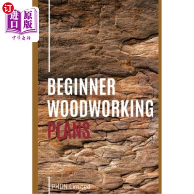 海外直订Beginner Woodworking Plans 初级木工计划