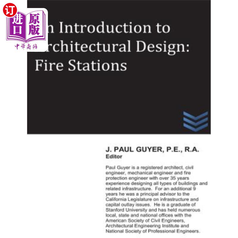 海外直订An Introduction to Architectural Design: Fire Stations 建筑设计导论:消防站