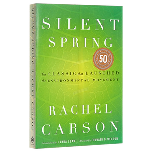预售 【中商原版】寂静的春天 英文原版 Silent Spring 蕾切尔·卡森 Rachel Carson 环境保护 自然科普读物
