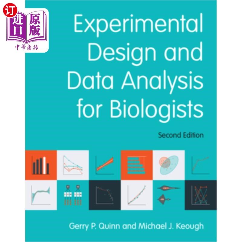 海外直订Experimental Design and Data Analysis for Biologists 生物学家的实验设计和数据分析