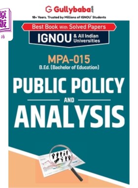 海外直订MPA-015 Public Policy and Analysis 公共政策与分析