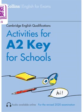 海外直订Cambridge English Qualifications - Activities for A2 Key for Schools 剑桥英语资格证书- A2关键学校活动