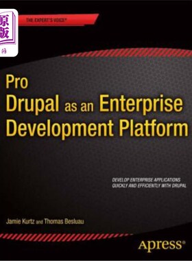 海外直订Pro Drupal as an Enterprise Development Platform Pro-Drupal作为企业开发平台