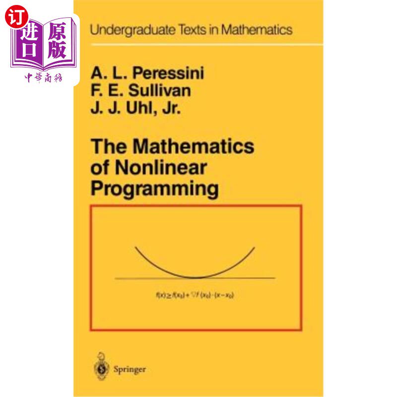 海外直订The Mathematics of Nonlinear Programming 非线性规划数学
