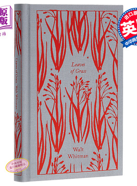 【中商原版】沃尔特·惠特曼：草叶集 英文原版 Leaves of Grass (Penguin Clothbound Poetry) / Walt Whitman 诗歌