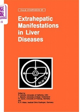 海外直订医药图书Extrahepatic Manifestations in Liver Diseases 肝脏疾病的肝外表现