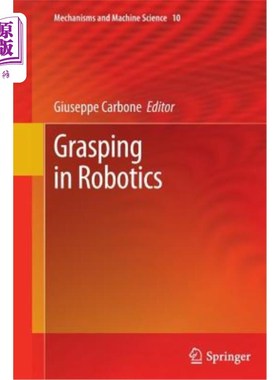 海外直订Grasping in Robotics 机器人技术中的抓取