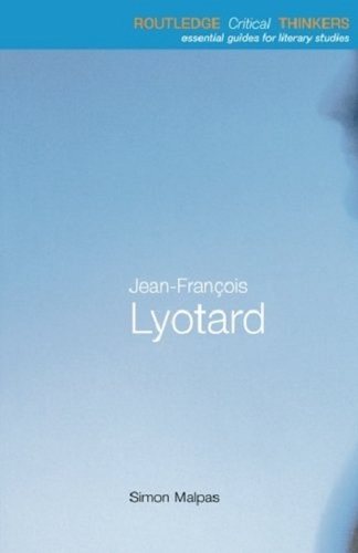 现货 【中商原版】劳特里奇批判思想家系列 利奥塔 英文原版 Jean-Francois Lyotard Simon Malpas Routledge 人物传记