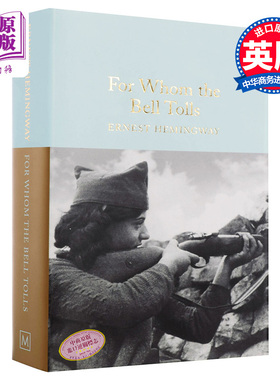【中商原版】Collectors Library系列：丧钟为谁而鸣 英文原版 For Whom the Bell Tolls Ernest Hemingway 英文文学