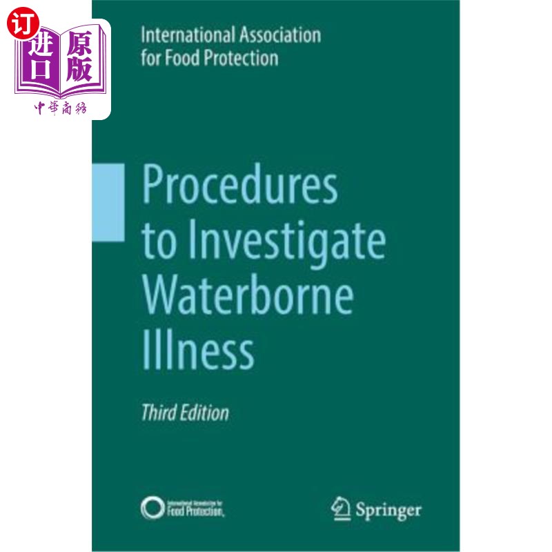 海外直订Procedures to Investigate Waterborne Illness 水传播疾病调查程序