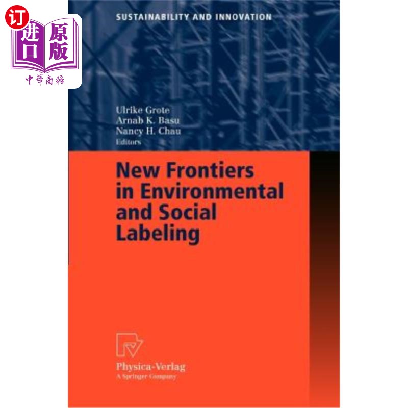海外直订New Frontiers in Environmental and Social Labeling 环境和社会标签的新前沿