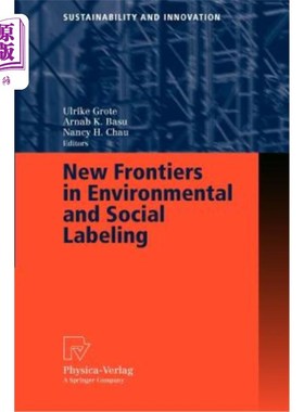海外直订New Frontiers in Environmental and Social Labeling 环境和社会标签的新前沿