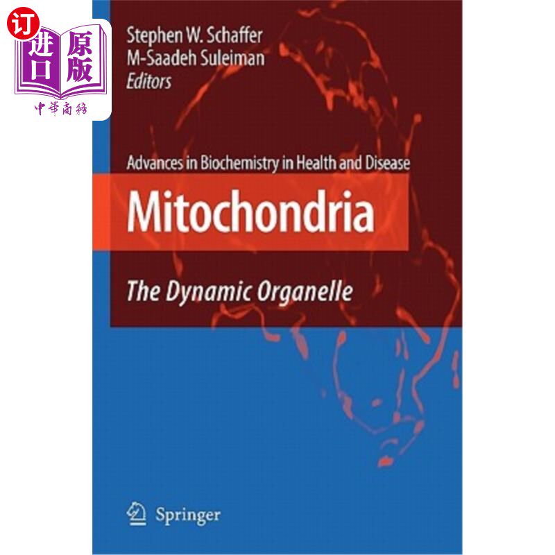 海外直订医药图书Mitochondria: The Dynamic Organelle 线粒体：动态细胞器