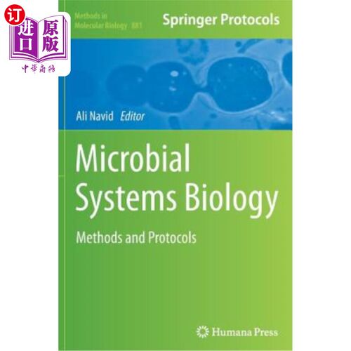海外直订Microbial Systems Biology: Methods and Protocols 微生物系统生物学:方法和协议