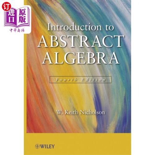 海外直订Introduction to Abstract Algebra, 4e Set 抽象代数导论，4e集