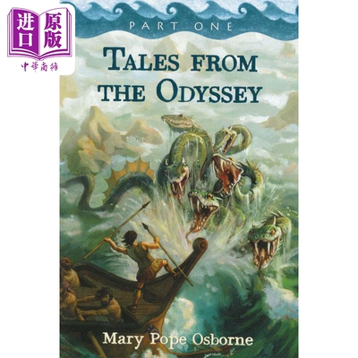 荷马史诗奥德赛故事集1 青少年经典阅读 Tales from the Odyssey Part 1英文原版 Mary Pope Osborne【中商原版】