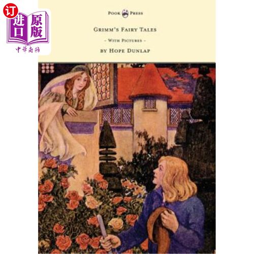 海外直订Grimm's Fairy Tales - Illustrated by Hope Dunlap 格林童话-由霍普·邓拉普（Hope Dunlap）插图