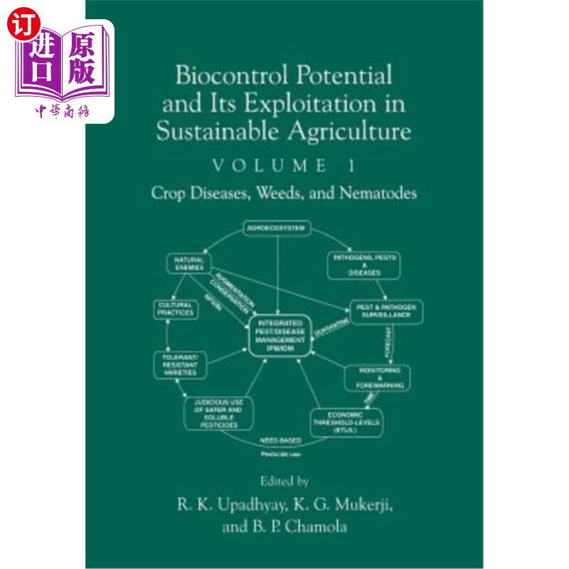 海外直订Biocontrol Potential and Its Exploitation in Sustainable Agriculture: Crop Disea 生物防治潜力及其在可持续农
