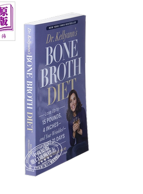 现货 凯利安医生的骨汤饮食 Dr Kellyanns Bone Broth Diet  英文原版 Kellyann Petrucci  【中商原版】